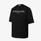 ALMOST GODS | CRACKED LOGO RELAXED TEE { BLACK