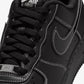 NIKE | AIR FORCE 1 '07 ESSENTIAL { BLACK/BLACK-WHITE-METALLIC SILVER