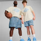 PUMA | HOOPS X LF MOSIAC SHORTS { TEAM LIGHT BLUE