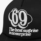 Aries | NO SUPRISE TRUCKER CAP { BLACK