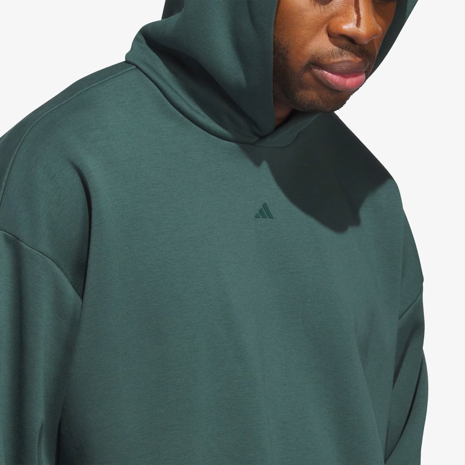 adidas Basketball Select Short Sleeve Hoodie - Green | Men's Basketball |  adidas US