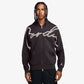 JORDAN | MVP FULL ZIP FLEECE HOODIE { OFF NOIR/SAIL/SAIL