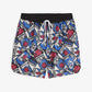 Puma | IN YOUR CARDS BASKETBALL SHORTS  { ALPINE SNOW-AOP