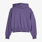 Y-3 | ORGANIC COTTON TERRY BOXY HOODIE  { TECH PURPLE