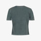 ALMOST GODS | STONEWASHED ALMOST GODS TEE IN GRANITE { GREY/CBLACK