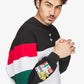 ADIDAS ORIGINALS | x CHAVARRIA FLEECE CREWNECK { BLACK/WHITE