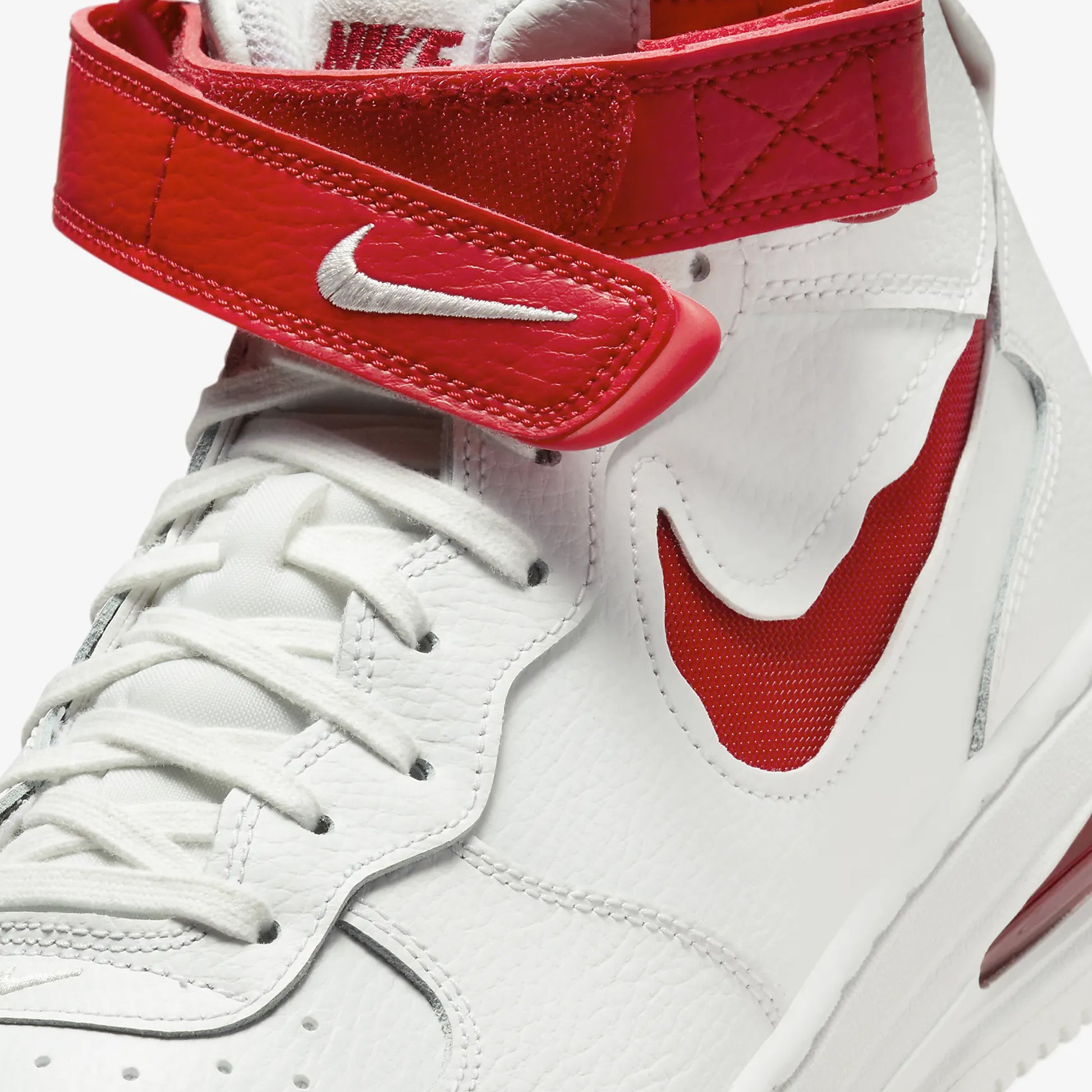 Buy Red and White Air force 1 Mid Evo Summit Shoes for Men Online | Superkicks