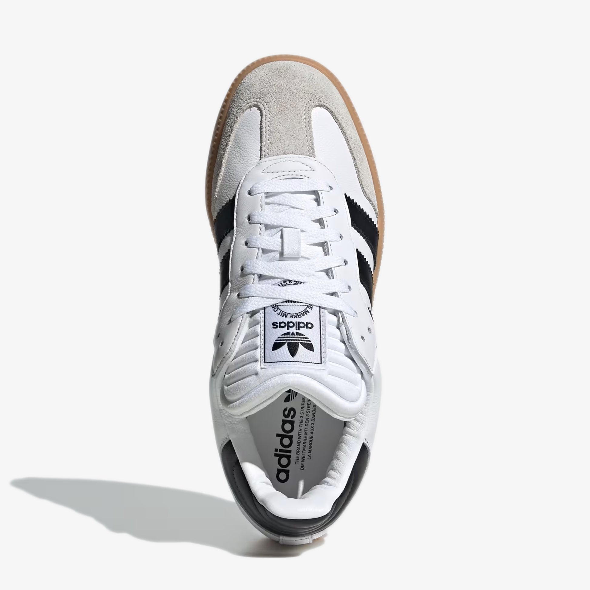 ADIDAS ORIGINALS SAMBA XLG BLACK/WHITE/GUM