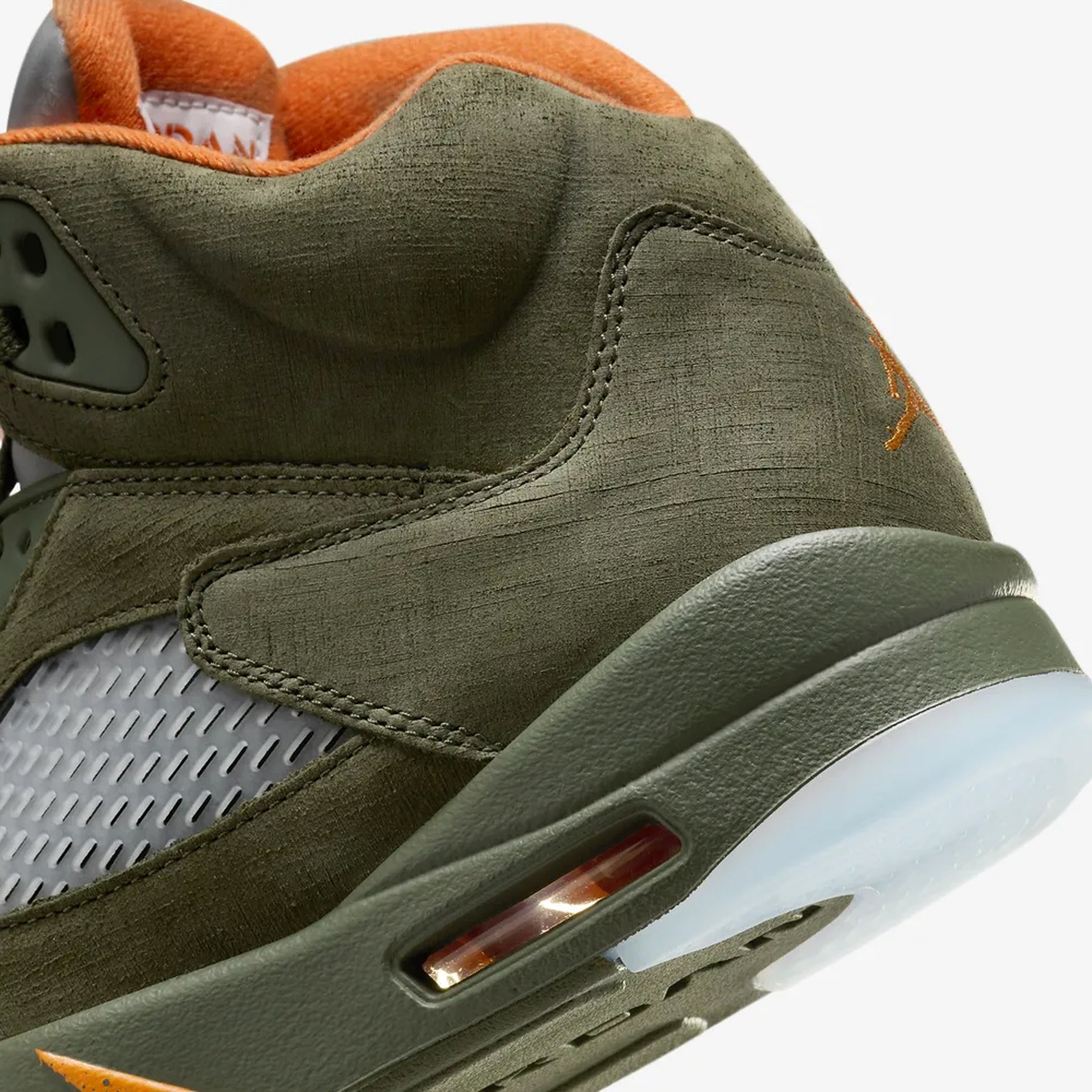 Jordan AIR JORDAN RETRO ARMY OLIVE/SOLAR ORANGE – Superkicks