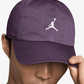 Jordan | CLUB UNSTRUCTURED CURVED-BILL HAT { DARK RAISIN/SAIL