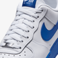 Nike | AIR FORCE 1 '07 { WHITE/GAME ROYAL