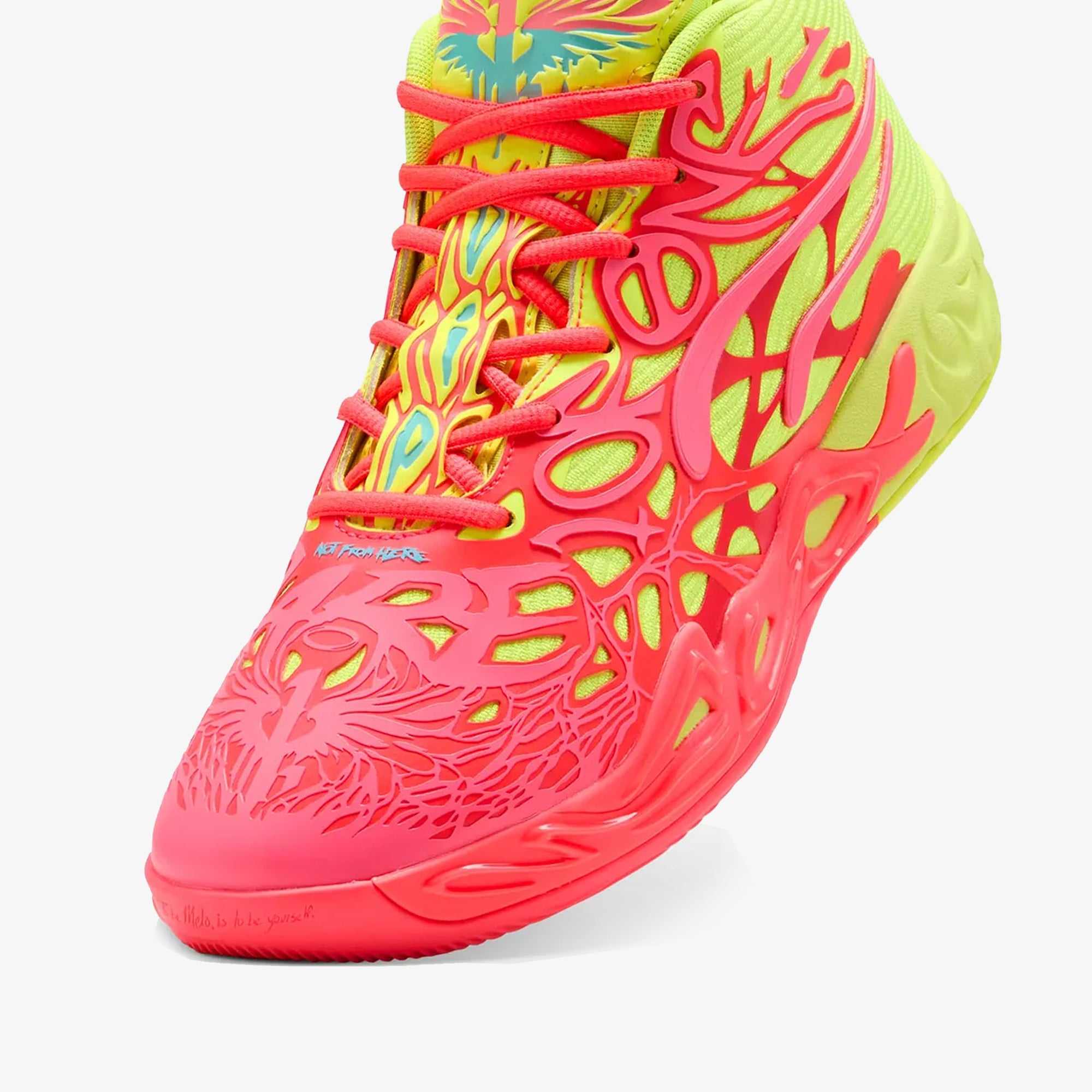 Puma バスケットボールシューズ ピンク/イエロー Buy Puma Unisex-Adult All Pro Nitro™ Sunset Glow-Sun Stream-Black