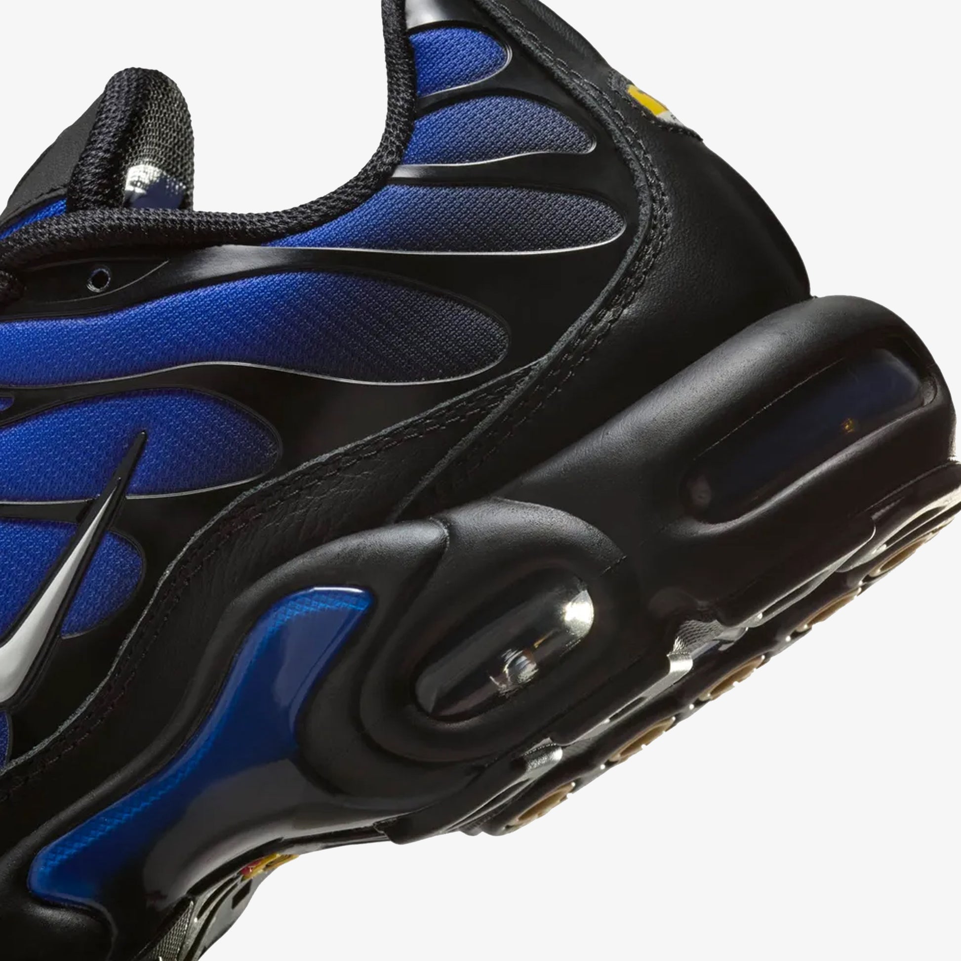 NIKE AIR MAX PLUS PREMIUM BLACK/PHANTOM-RACER BLUE-OBSIDIAN