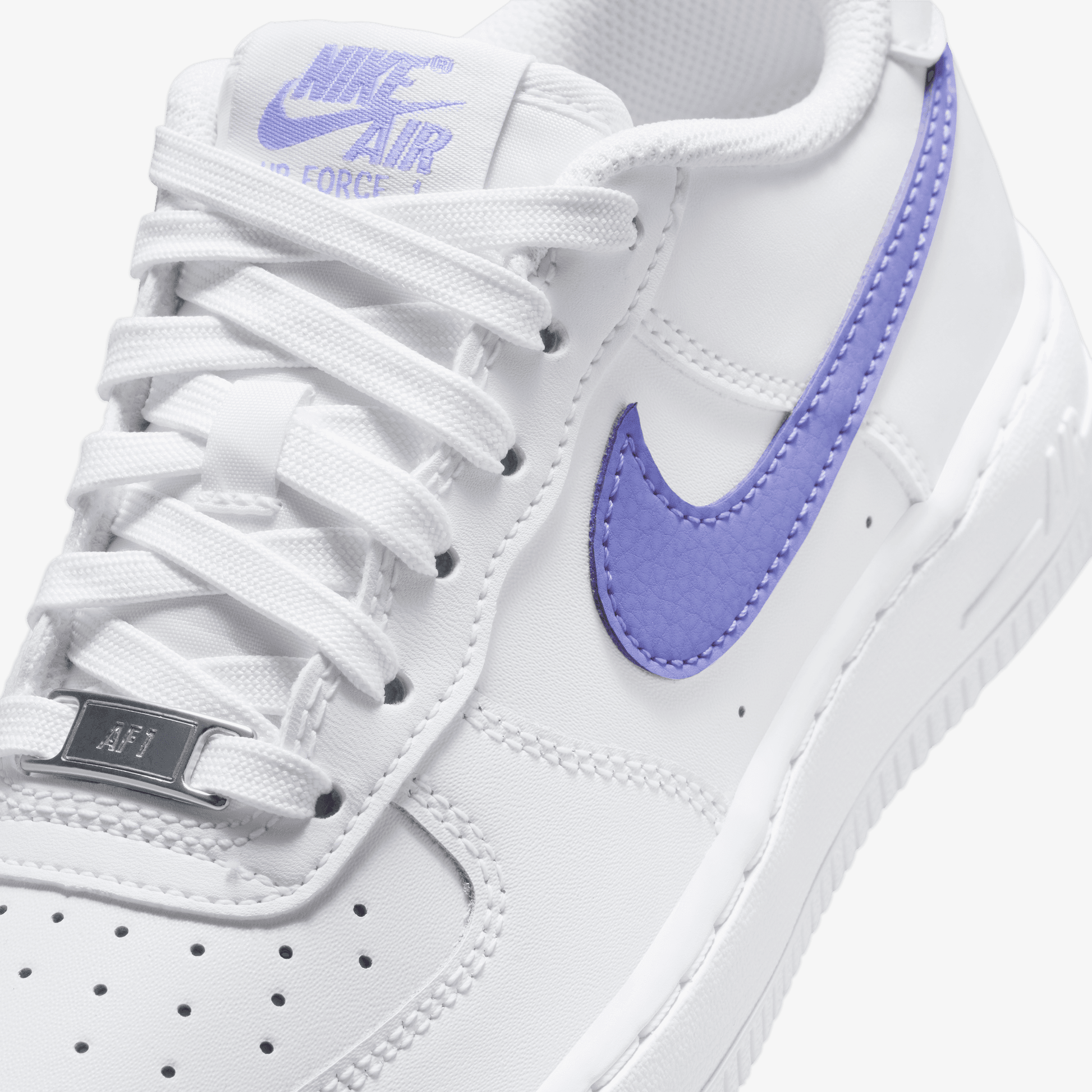 NIKE | AIR FORCE 1 { WHITE/LIGHT THISTLE-WHITE – Superkicks