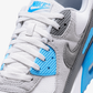 Nike | AIR MAX 90 { PLATINUM TINT/IRON GREY-BLUE LIGHTNING