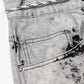 ARIES| HEAVY ACID WASH BATTEN JEAN { GREY