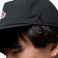 Jordan | STRUCTURED HAT { BLACK