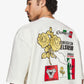 ADIDAS ORIGINALS | x CHAVARRIA GRAPHIC TEE { OFF WHITE