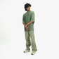 Superkicks | SIGNATURE WASHED TEE { OLIVE GREEN
