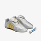ADIDAS ORIGINALS | ELITE MEI MIAOU SLIP ON { SILVER METALLIC/NAVY/HAZY YELLOW