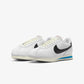 Nike | CORTEZ  { WHITE/BLACK-LT PHOTO BLUE-SAIL