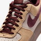 Nike | AIR FORCE 1 '07 PREMIUM { LINEN/BURGUNDY CRUSH-MOON PARTICLE