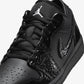 JORDAN | AIR JORDAN 1 LOW SE { BLACK/BLACK-WHITE-METALLIC SILVER