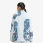 F A R A K | CLOSURE HANDMADE JACKET { BLUE/BLUE