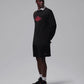 JORDAN | FLIGHT ESSENTIALS { BLACK/UNIVERSITY RED
