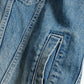 FDMTL | DENIM HAORI JACKET 4YR WASH { INDIGO
