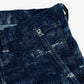 FDMTL | JACQUARD PAINTER PANTS RINSE { INDIGO