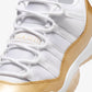 JORDAN | AIR JORDAN 11 RETRO LOW "MOTHER'S DAY" { WHITE/TEAM GOLD/METALLIC GOLD