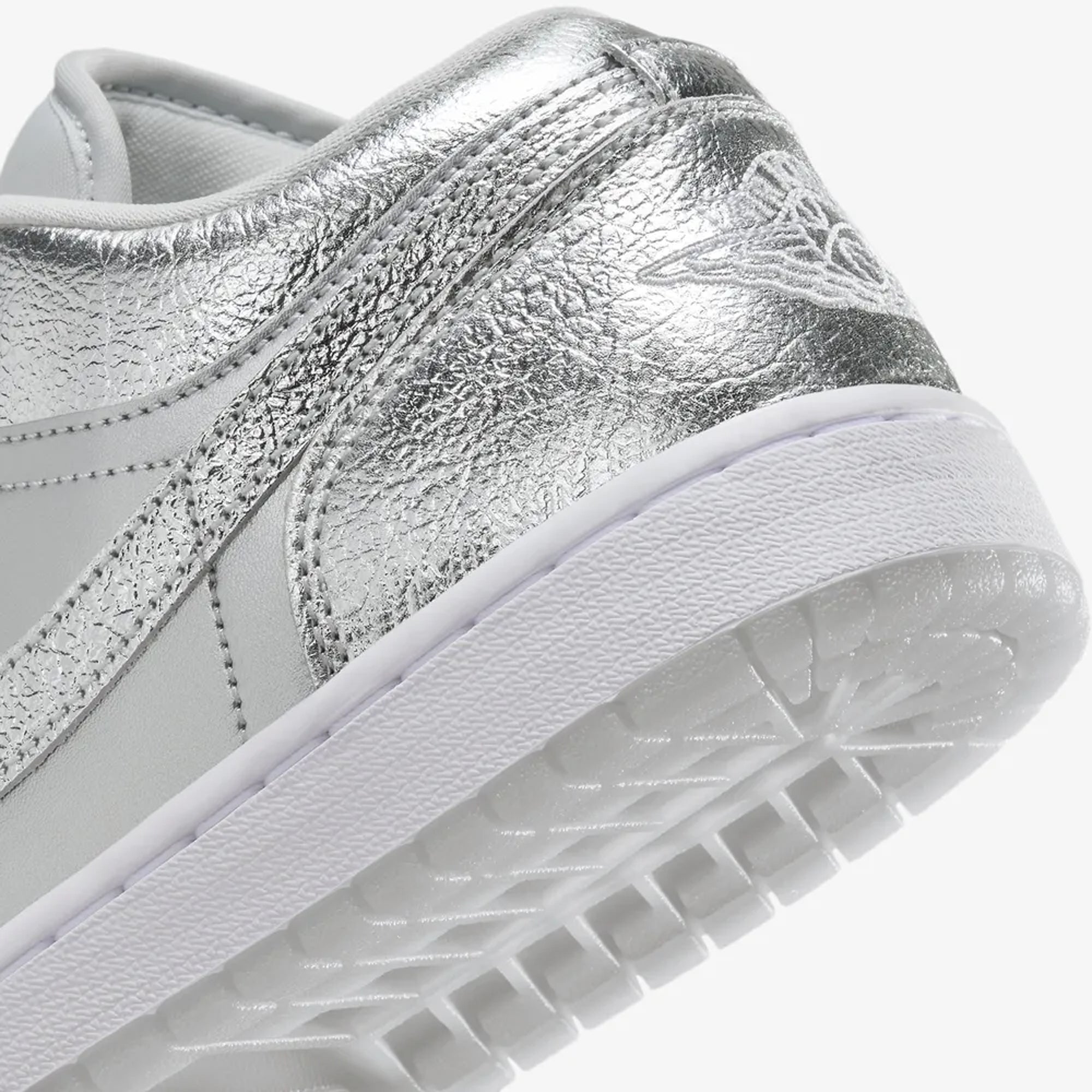 air jordan 1 low silver