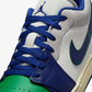 JORDAN | AIR JORDAN 1 LOW { SAIL/DEEP ROYAL BLUE-STADIUM GREEN