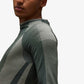 Y-3 | ENGINEERED KNIT LONG SLEEVE BASELAYER TEE  { WONDER SILVER