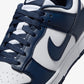 NIKE | DUNK LOW RETRO { WHITE/MIDNIGHT NAVY-WHITE