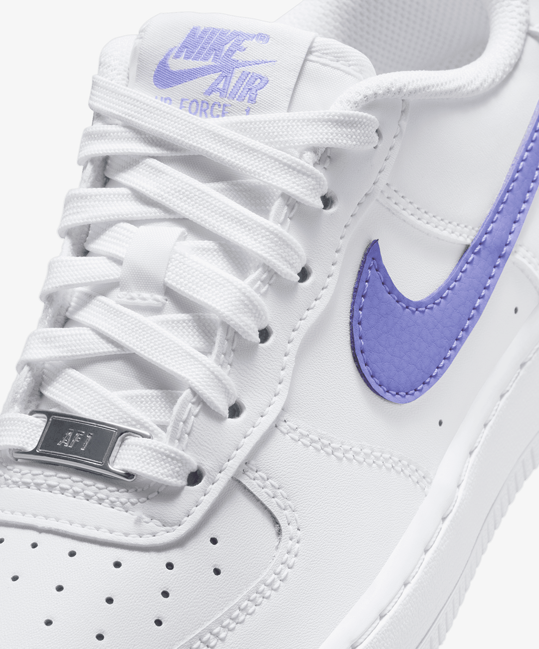 NIKE | AIR FORCE 1 { WHITE/LIGHT THISTLE-WHITE – Superkicks