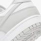 Nike | DUNK LOW RETRO  { WHITE/GREY FOG