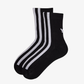 Y-3 | STRIPES SOCKS {BLACK