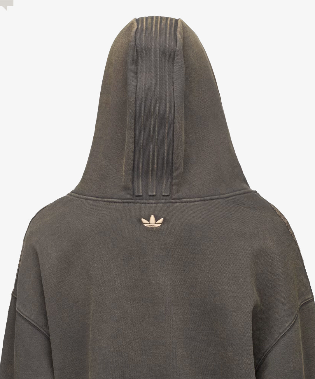 ADIDAS ORIGINALS | x AVAVAV SHOULDERLESS HOODIE { CARBON – Superkicks