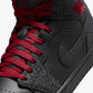 JORDAN | AIR JORDAN 1 MID { BLACK/TOUGH RED-BLACK