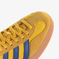 ADIDAS ORIGINALS | GAZELLE INDOOR { BOLD GOLD/POWER BLUE/TEAM COLLEGIATE RED