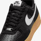 NIKE | AIR FORCE 1'07 LV8 { BLACK/SUMMIT WHITE-GUM LIGHT BROWN