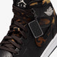 JORDAN | AIR JORDAN 1 MID SE { BLACK/CHALK-VELVET BROWN