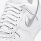 Nike | AIR FORCE 1 '07 SE { WHITE/METALLIC SILVER