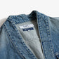 FDMTL | DENIM HAORI JACKET 4YR WASH { INDIGO