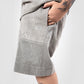 SUPERKICKS | CORDUROY SHORTS { SLATE GREY