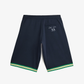 Adidas Originals | WALES BONNER JABBAR 3-STRIPES KNIT SHORTS { NIGHT NAVY