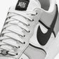Nike | AIR FORCE 1 '07 LV8 { METALLIC SILVER/BLACK-WHITE