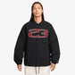 JORDAN | ESSENTIALS COACHES JACKET { BLACK/SAIL